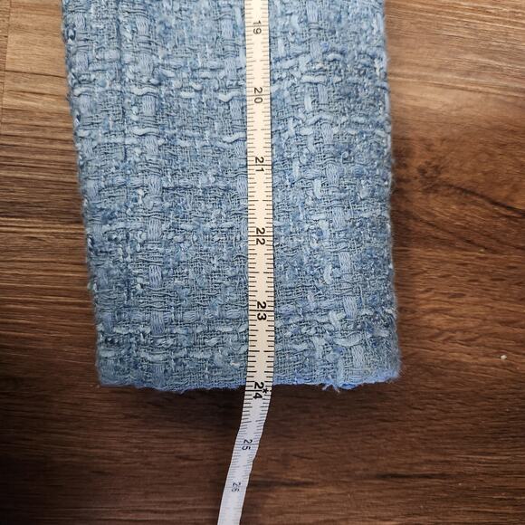 VERONICA BEARD Tweed Agni Dickey Jacket 0 Blue Quiet Luxury Classic Old Money - Picture 12 of 12